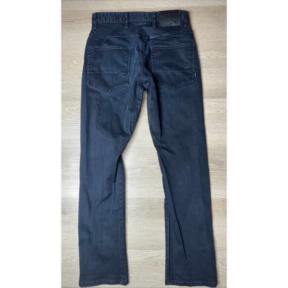 Nike SB Pants Mens 28x30 Skateboarding Cotton Stretch Black Outdoor Casual - Picture 4 of 7